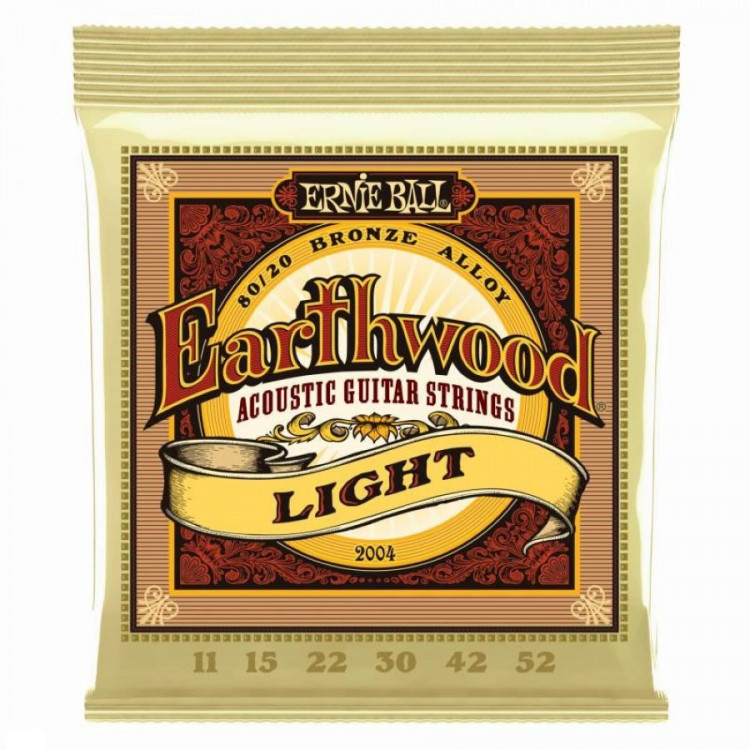 ERNIE BALL 2004 (11-52) струны для акустической гитары