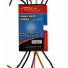 FORCE FLC-35/0,3 - Комплект кабелей 1/4"(М) моно угл-1/4"(M) моно угл (0,3мх5,0мм) - 6 шт