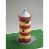 Сборная картонная модель Shipyard маяк Pilsumer Lighthouse (№45), 1/87