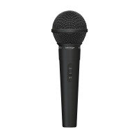 Микрофон вокальный BEHRINGER BC110 - динамический с кнопкой, 80 Гц - 16 кГц, 600 Ом импеданс черного цвета
