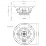 EIGHTEEN SOUND 10NMB420/8 10" динамик, 8 Ом, 350 Вт AES, 99dB, 65-5000 Гц