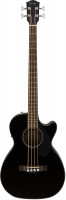 Fender CB-60SCE Bass Black LR Электроакустическая бас-гитара