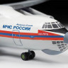 Сборная модель ZVEZDA Российский транспортно-десантный самолет Ил-76 ТД МЧС России, 1/144