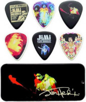 DUNLOP JН-PT04Н Band of Gypsys Pick Tin набор медиаторов в жестяном футляре