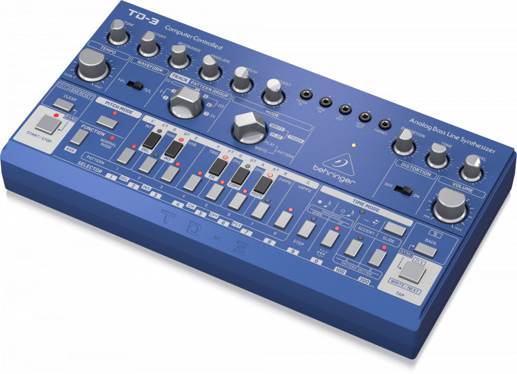 Синтезатор Behringer TD-3-BU басовый