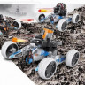 Р/У боевая машина Universe Chariot, лазер, ракеты, оранжевая, Ni-Mh и З/У, 2.4G
