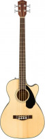 Fender CB-60SCE Bass Natural LR Электроакустическая бас-гитара