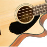 Fender CB-60SCE Bass Natural LR Электроакустическая бас-гитара