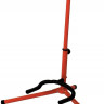 GEWA Guitar Stand Classic Red стойка гитарная универсальная с держателем грифа, красная