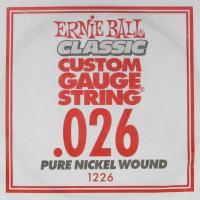 Ernie Ball 1226 калибр.026 одиночная для электрогитары/акустической гитары