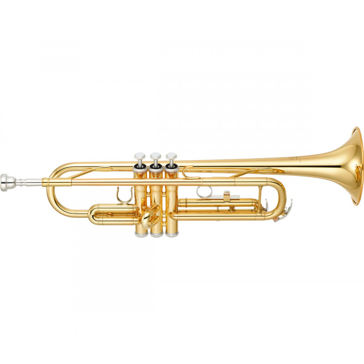 Yamaha YTR-3335 - труба Bb стандартная модель, средняя, yellow brass, лак - золото