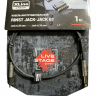 Кабель инструментальный Xline Cables RINST JACK-JACK 01 mono 2xJack 6,35 mm, 1 м