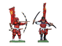 Сборные солдатики ZVEZDA Самураи пехота XVI-XVII н.э., 1/72