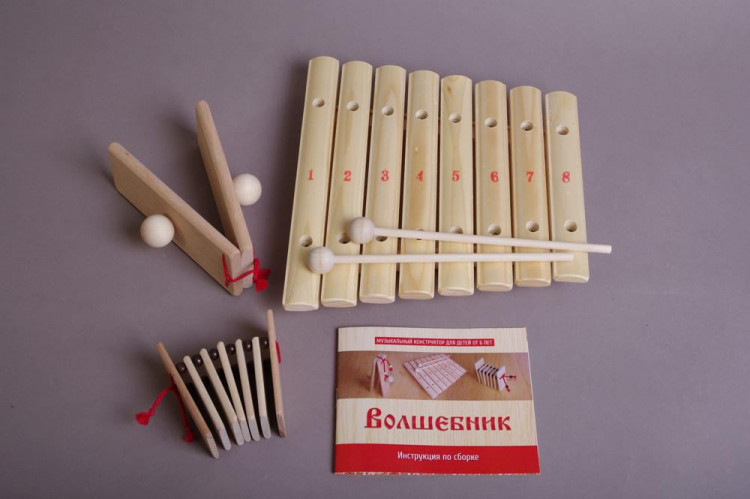 Музыкальный конструктор «Волшебник» Мастерская Сереброва К2-МК-01