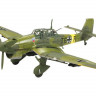 Сборная модель ZVEZDA Немецкий бомбардировщик Юнкерс Ju-87B2 (сборка без клея), 1/72