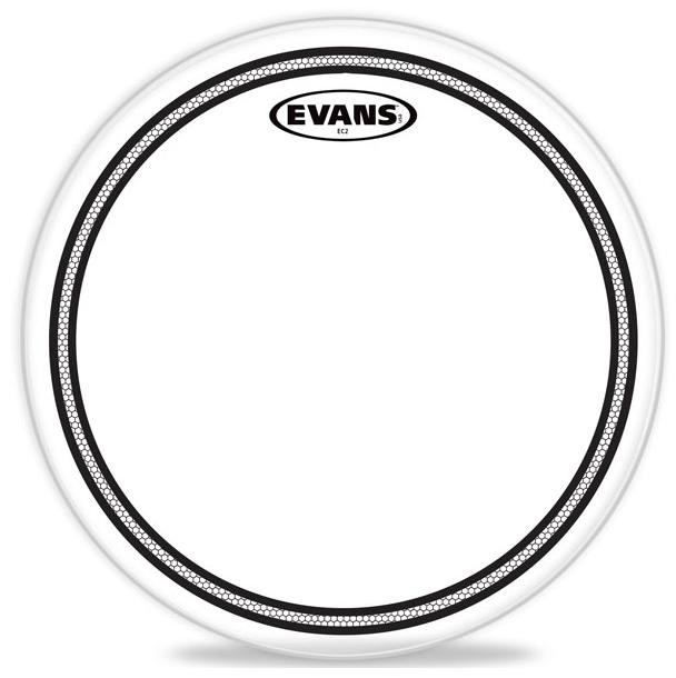 Пластик для том тома EVANS TT16EC2S 16" двойной прозрачный