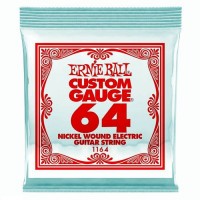 ERNIE BALL 1164 (.064) одна струна для электрогитары