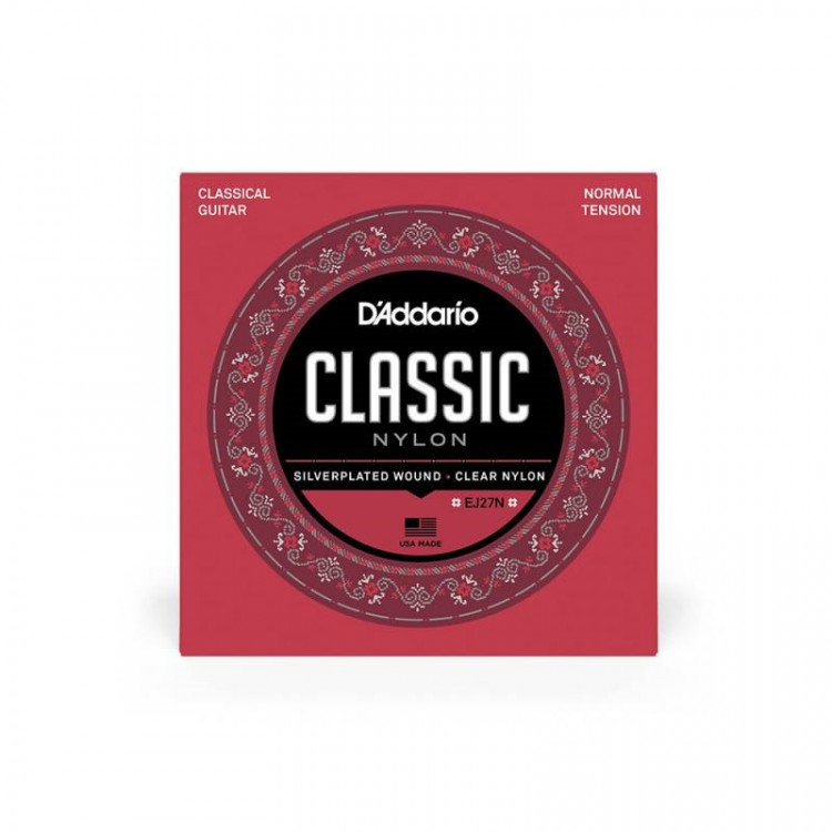 Струны для классической гитары 4/4 D'Addario EJ27N Normal (29-45)