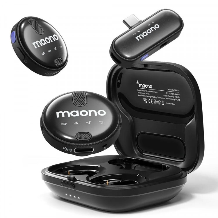 Радиосистема Maono WM620 ультракомпактная двухканальная
