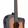 Stagg SA30DCE-BS электроакустическая гитара