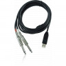 Аудиоинтерфейс Behringer LINE 2 USB линейный