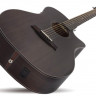 SCHECTER ORLEANS STUDIO AC SSTBLK электроакустическая гитара