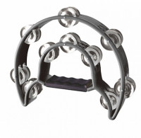STAGG TAB-1 BK тамбурин полукруглый двухконтурный