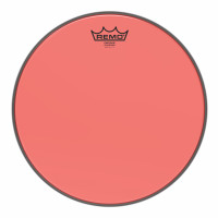 REMO BE-0313-CT-RD Emperor® Colortone™ Red Drumhead 13" 2-слойный прозрачный пластик