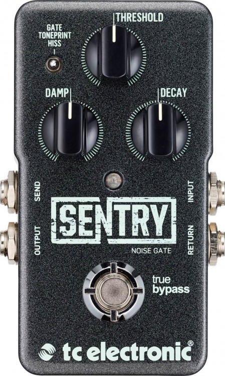 TC Electronic Sentry Noise Gate напольная гитарная педаль эффекта шумоподавления