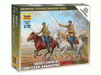 Сборные солдатики ZVEZDA Советская кавалерия, 1/72