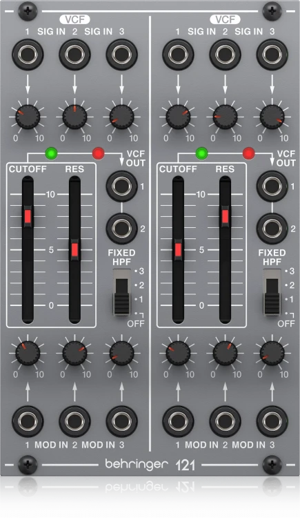 Модуль Behringer 121 DUAL VCF аналоговый для Eurorack