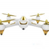 Р/У квадрокоптер Hubsan X4 GPS, FHD+FPV, автовозврат, удержание, следуй за мной,  2.4G (белый)