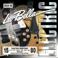 LA BELLA BGE-M Baritone Medium 15-80 струны для баритон-гитары