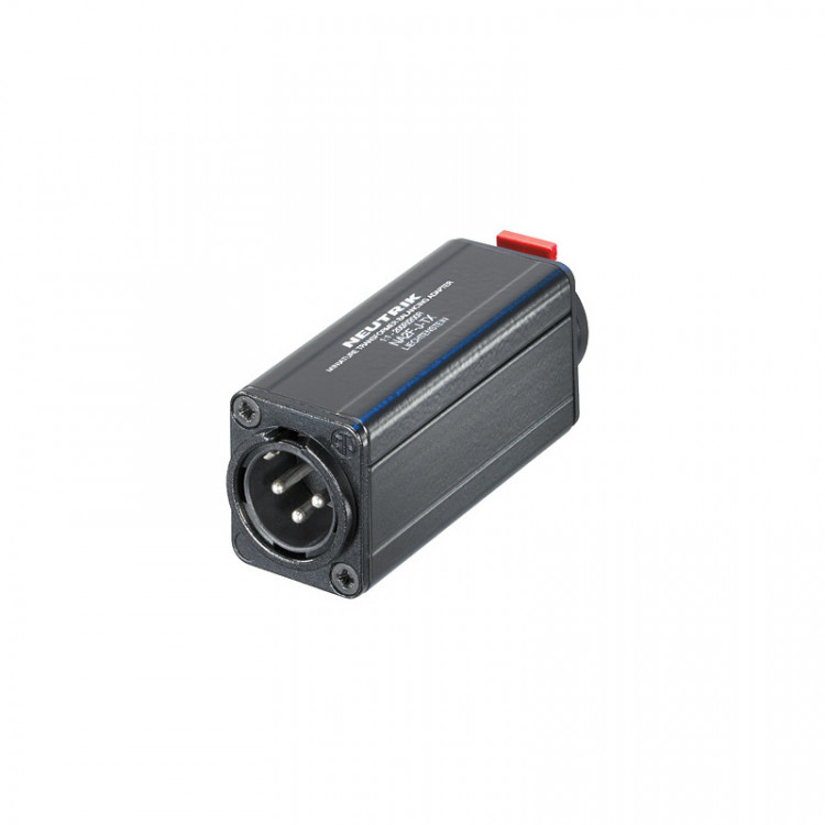 Neutrik NA2M-J-TX адаптер-переходник с трансформаторной развязкой, 1/4" TRS - XLR Male «папа»