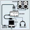 Аудиоинтерфейс Behringer UCA202 внешний портативный
