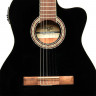 STAGG SCL60 TCE-BLK 4/4 классическая гитара со звукоснимателем