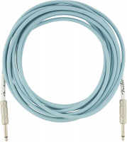 FENDER 18.6' OR INST CABLE DBL инструментальный кабель, синий, 18,6'
