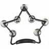 Пластиковый тамбурин Звезда EASTTOP DF104 BLACK