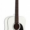 Martinez FAW-702 White акустическая гитара