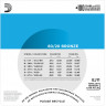 Струны для акустической гитары D'ADDARIO EJ11 бронза 80/20, Light 12-53