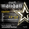CURT MANGAN 12-54 80/20 Bronze Medium Light Set COATED струны для акустической гитары