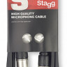 STAGG SMC10 микрофонный кабель XLR мама-XLR папа 10 м