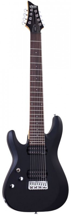 SCHECTER C-8 DELUXE SBK L/H леворукая 8-струнная электрогитара