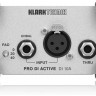 Ди-бокс KLARK TEKNIK DI 10A активный, переключаемый аттенюатор 0/20/40дБ