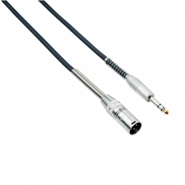Кабель акустический BESPECO IROMS900P готовый XLR3MXM- JACK 6.3 stereo SS50, кабель CVP100S 9 м
