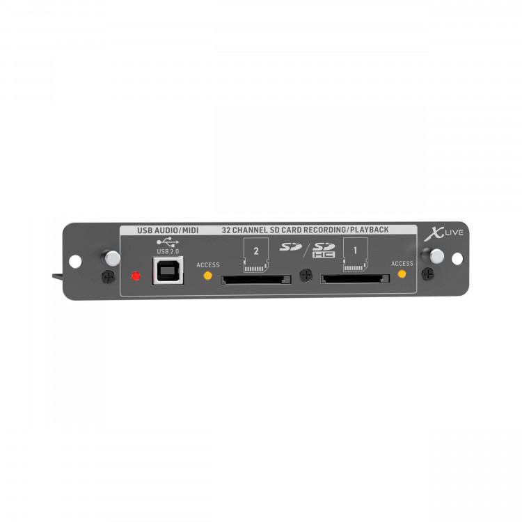 BEHRINGER X-LIVE Карта расширения для X32, запись/воспроизведение до 32 каналов