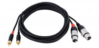 Кабель сдвоенный Cordial CFU 3 FC RCA