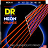 Комплект струн для акустической гитары DR NOA-11, 11-50