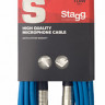 STAGG SMC10 CBL микрофонный кабель XLR мама-XLR папа 10 м