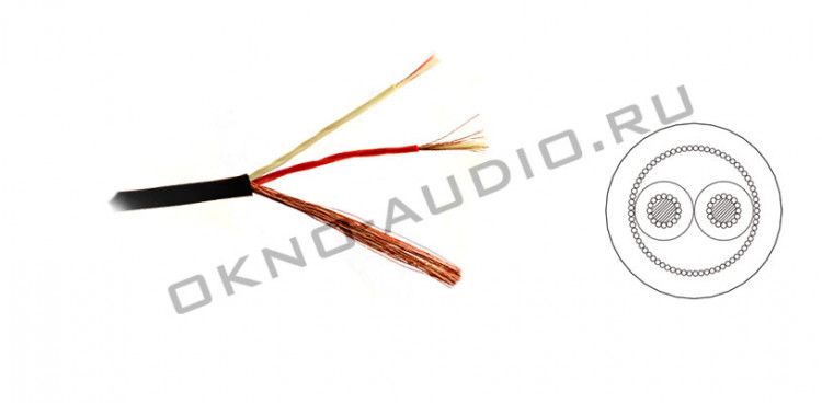 Mogami 2697-00 микрофонный кабель мини 2,5 мм, чёрный